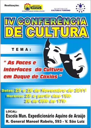 Conferência Municipal de Cultura começa nessa sexta