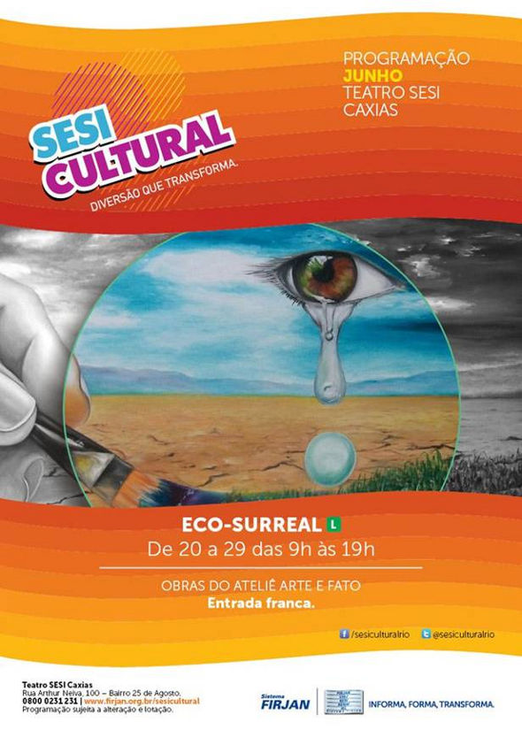 Eco-Surreal - Sesi Caxias - Atelier Arte e Fato