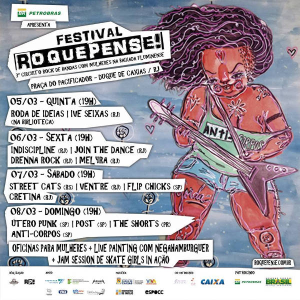 Vídeo mostra como foi o Festival Roque Pense! 2015