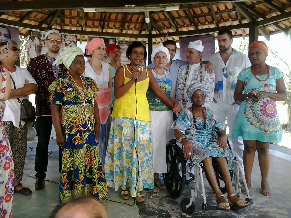 inauguração do busto de Joãozinho da Gomeia, 2014
