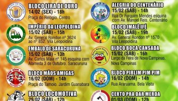 Blocos de Rua de Caxias - Carnaval 2020