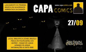 Lançamento da revista Capa Comics - HQ Baixada Fluminense