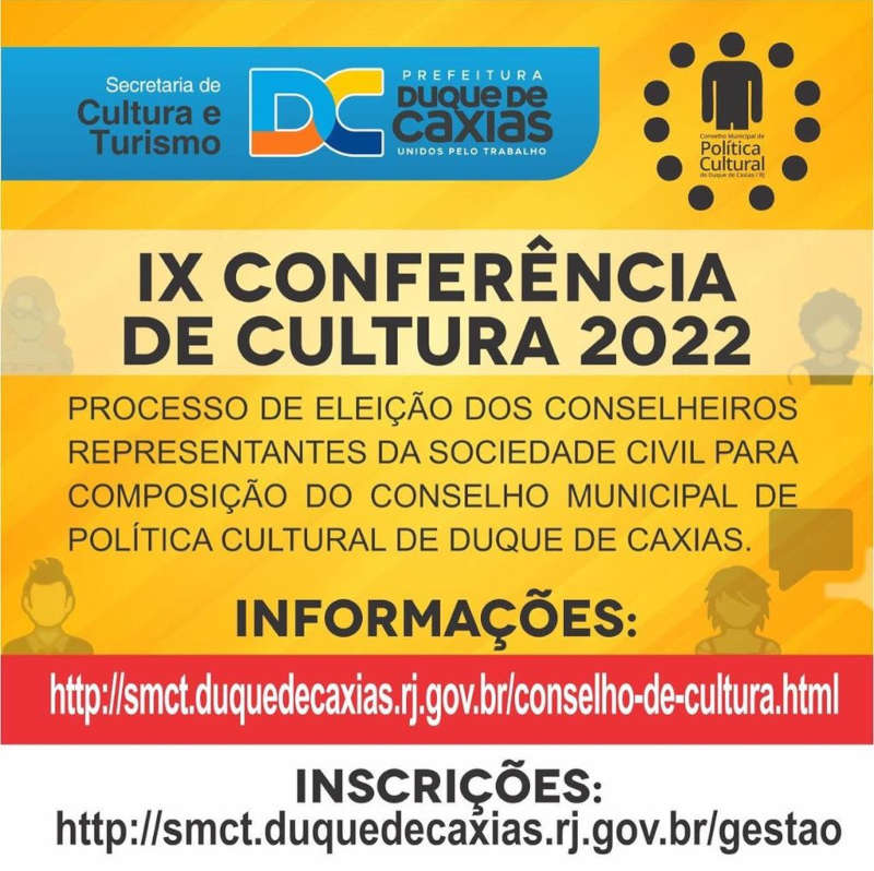 IX Conferência de Cultura de Duque de Caxias