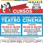Casa Brasil de Imbariê abre cursos gratuitos de Teatro e Cinema