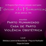 Evento em Caxias vai discutir Parto Humanizado