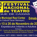 Caxias recebe a 14ª edição de seu Festival Nacional de Teatro