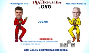 Game, Jogo, Alexandre Cardoso, Washington Reis, Duque de Caxias, eleições, prefeitura, segundo turno, 2012
