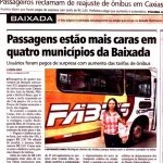 Passageiros reclamam de reajuste de ônibus em Caxias