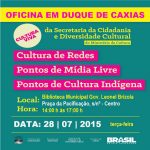 Ministério da Cultura realiza oficina para inscrição de projetos em Duque de Caxias