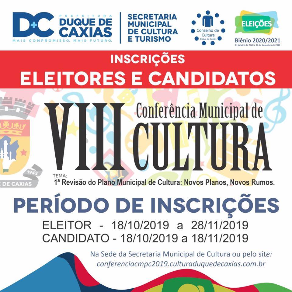 Oitava Conferência Municipal de Cultura de Duque de Caxias