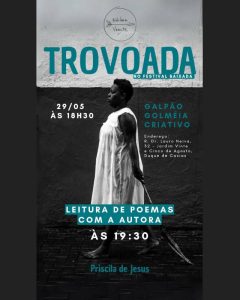 Priscila de Jesus escreveu “Trovoada”